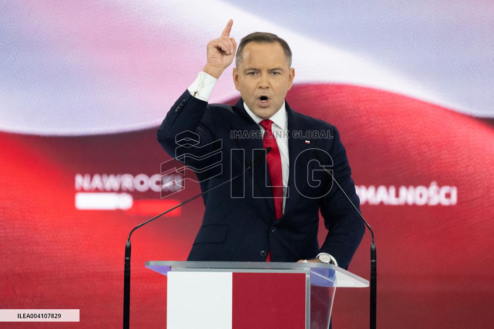 Karol Nawrocki's Program Convention in Warsaw