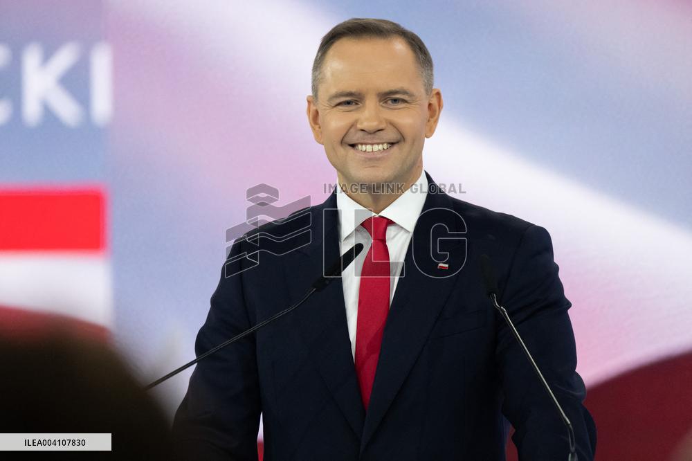 Karol Nawrocki's Program Convention in Warsaw