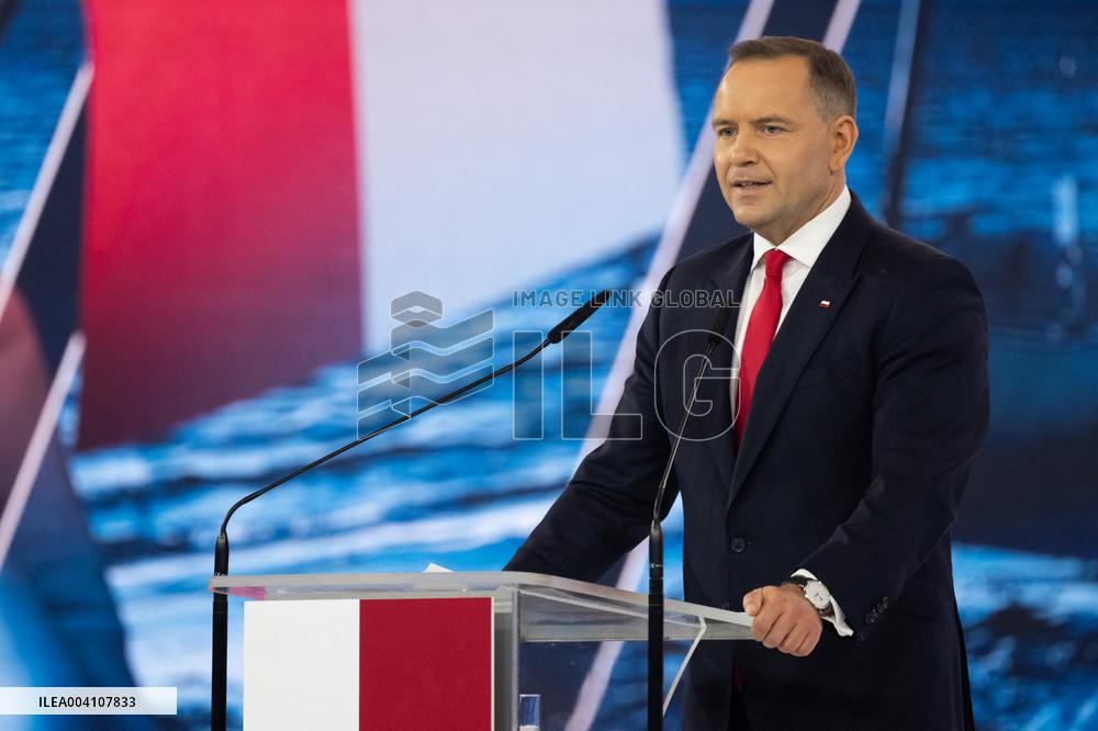 Karol Nawrocki's Program Convention in Warsaw