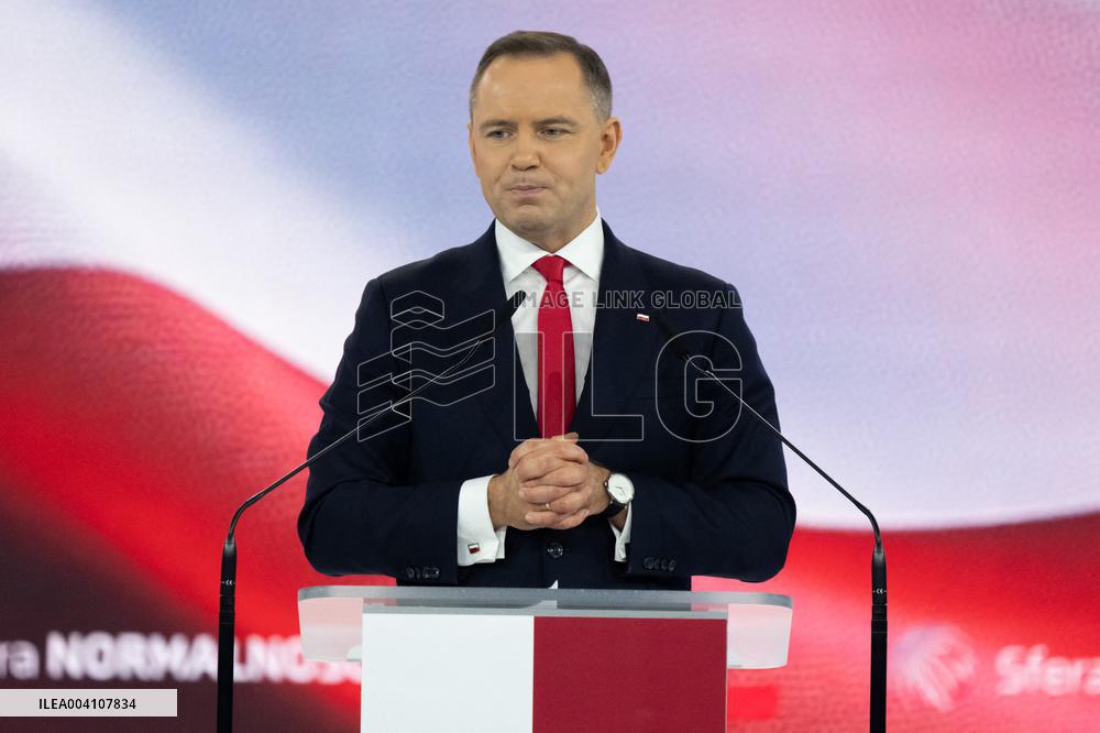 Karol Nawrocki's Program Convention in Warsaw