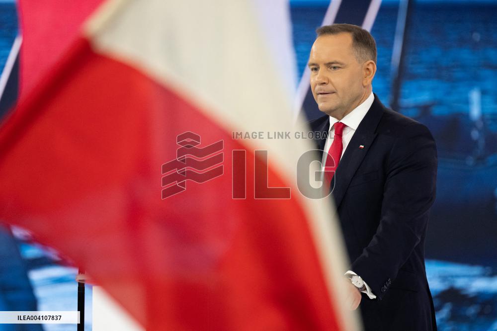 Karol Nawrocki's Program Convention in Warsaw