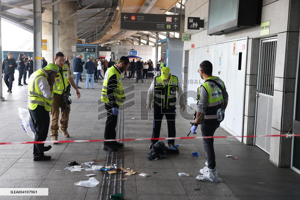 Stabbing Attack In Haifa - Israel