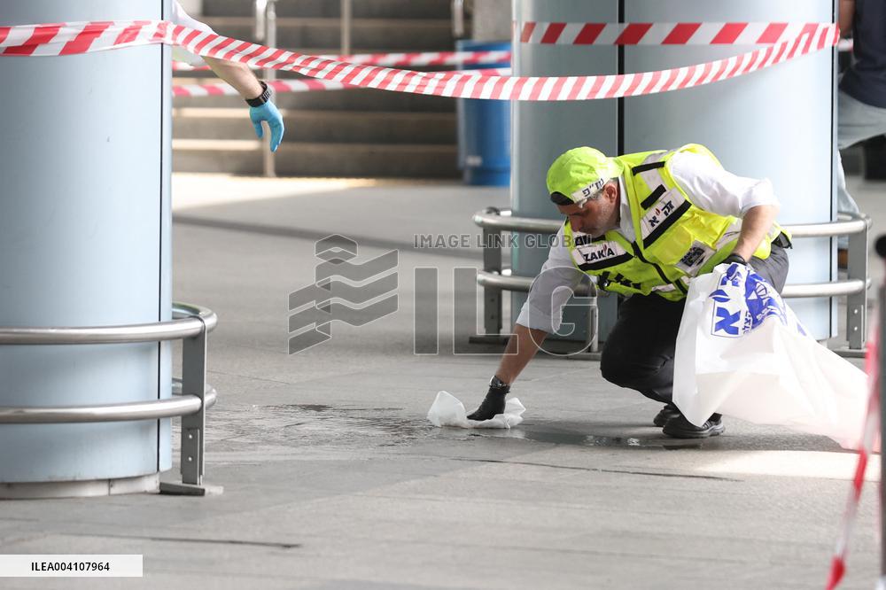 Stabbing Attack In Haifa - Israel