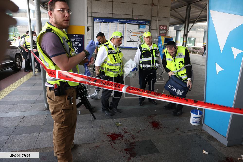 Stabbing Attack In Haifa - Israel
