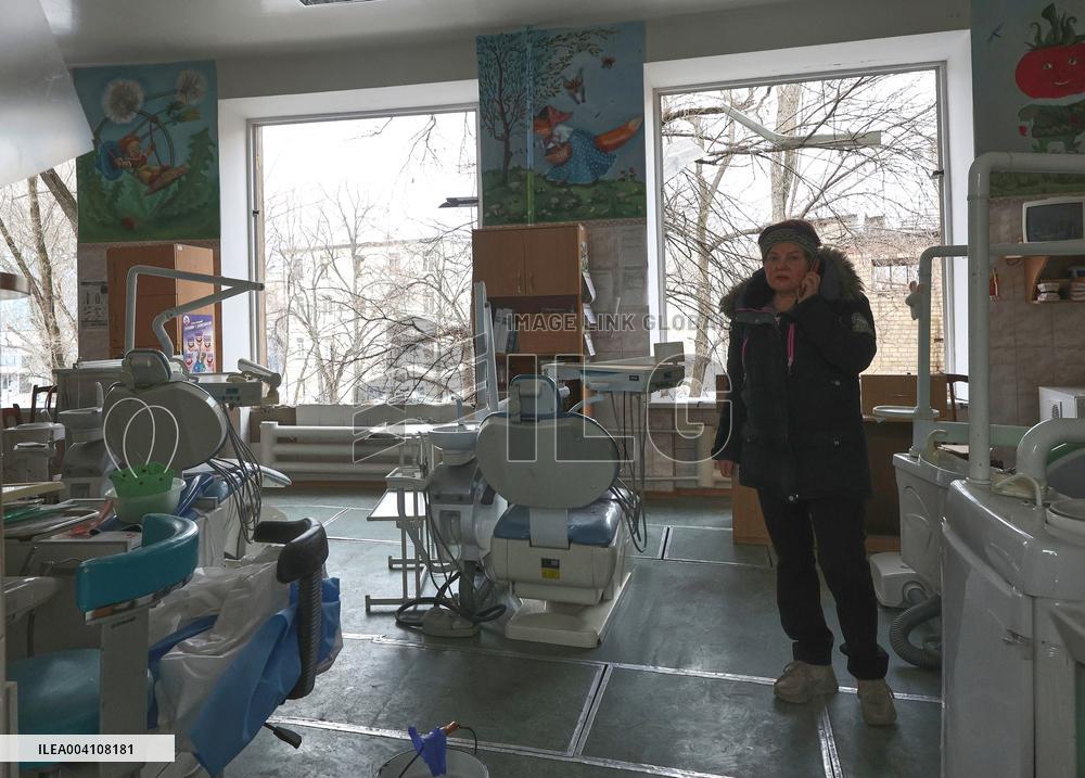 Response effort to Russian drone strike in Kharkiv