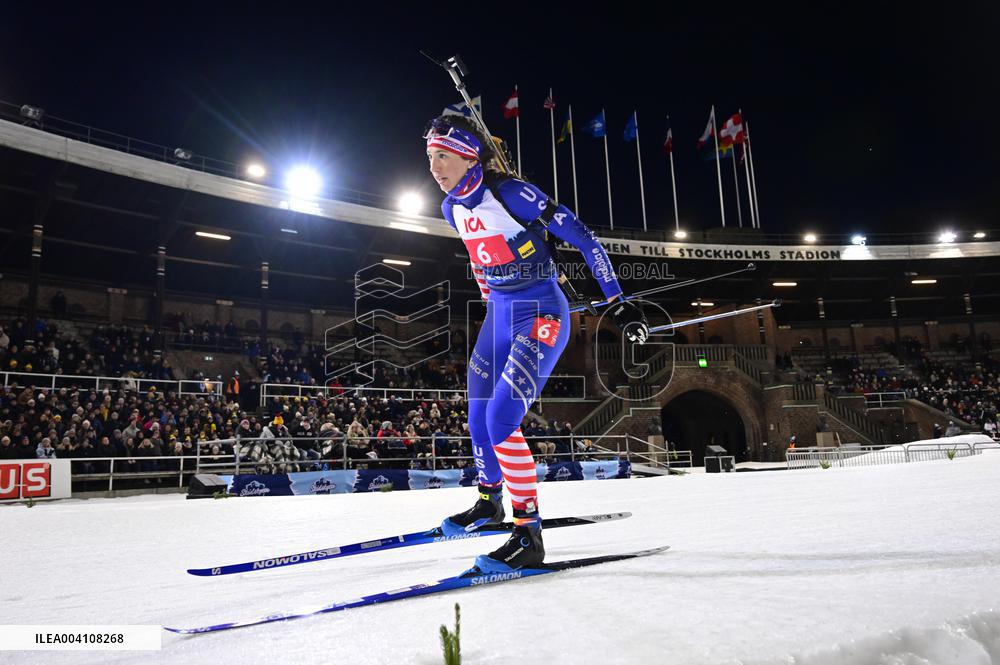 BIATHLON COMPETITION STOCKHOLM