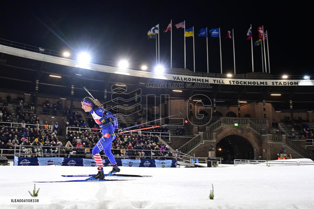 BIATHLON COMPETITION STOCKHOLM