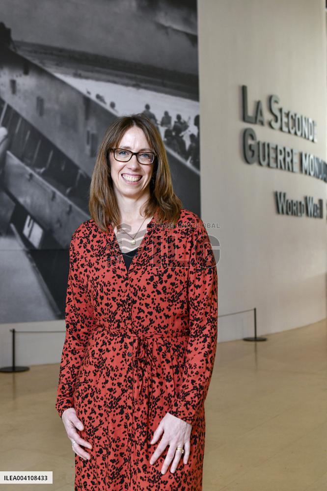British author Anna Stuart in Caen