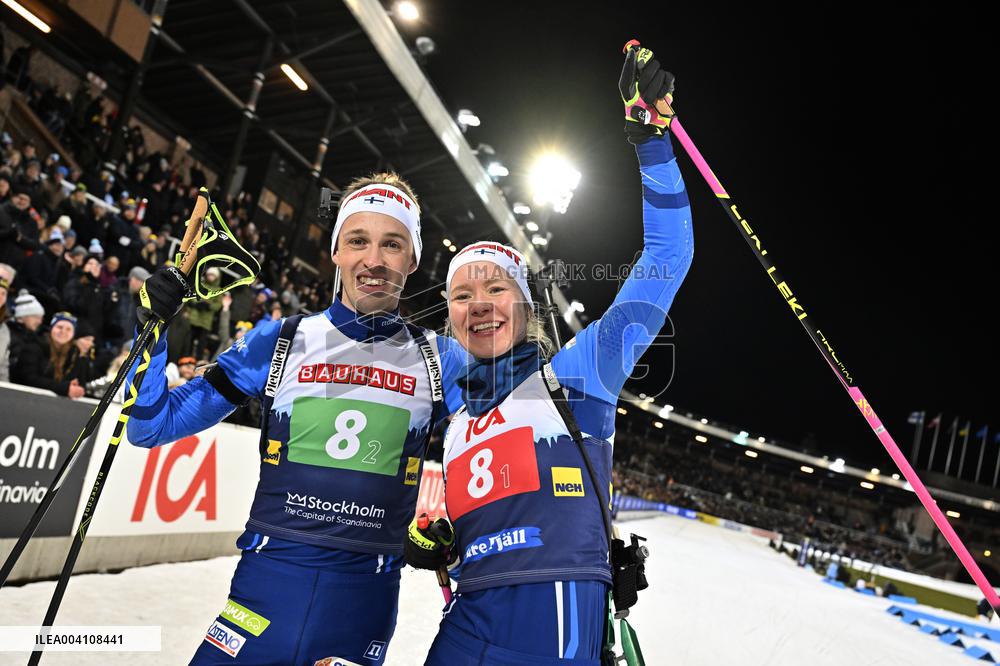 BIATHLON COMPETITION STOCKHOLM