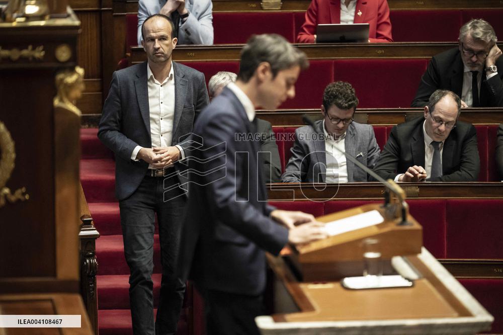 French National Assembly debate on Ukraine and security in Europe