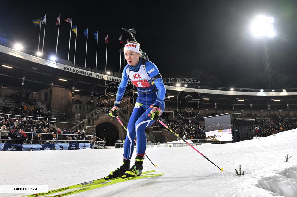 BIATHLON COMPETITION STOCKHOLM