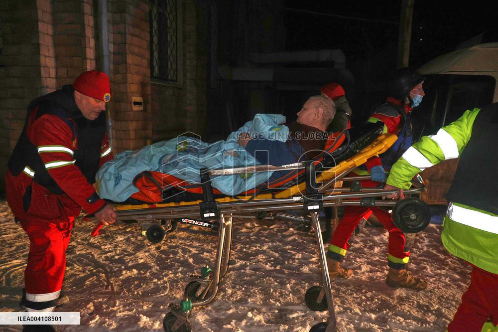 Kharkiv hospital gets damaged by Russian drone attack