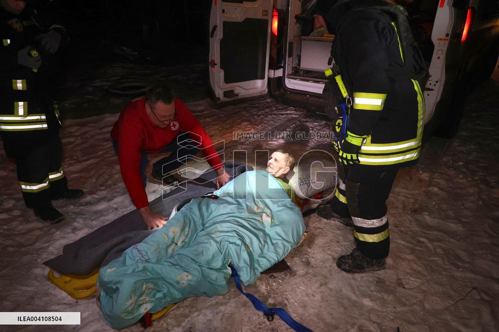 Kharkiv hospital gets damaged by Russian drone attack