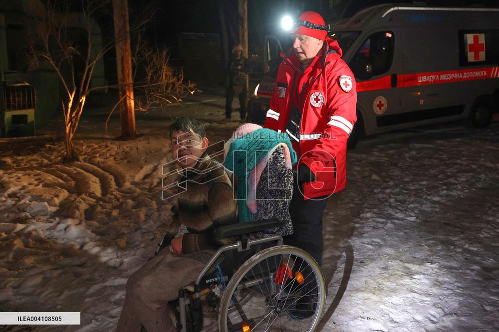 Kharkiv hospital gets damaged by Russian drone attack