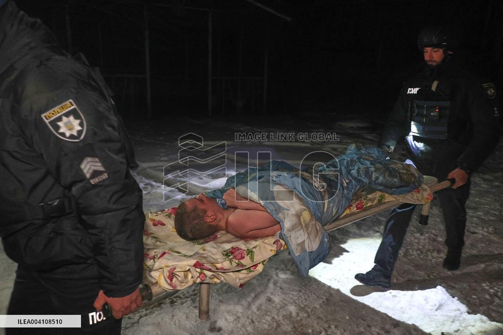 Kharkiv hospital gets damaged by Russian drone attack