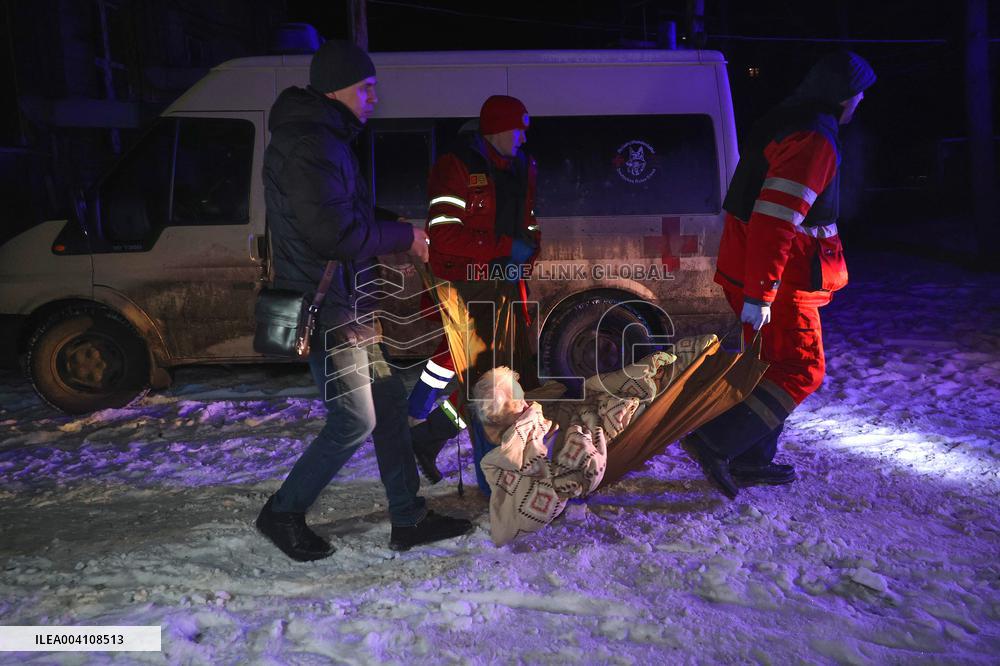 Kharkiv hospital gets damaged by Russian drone attack