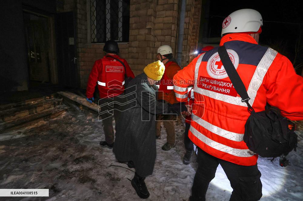 Kharkiv hospital gets damaged by Russian drone attack