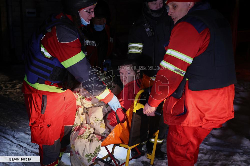 Kharkiv hospital gets damaged by Russian drone attack