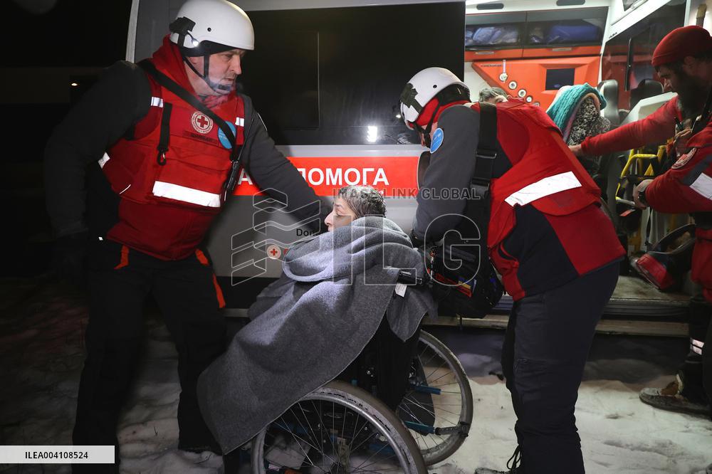 Kharkiv hospital gets damaged by Russian drone attack