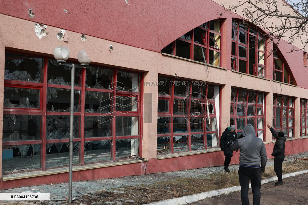 Russian drone attack damages FC Chornomorets training ground in Odesa