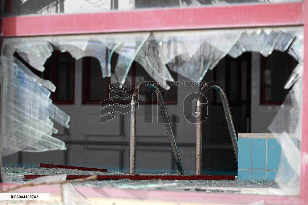 Russian drone attack damages FC Chornomorets training ground in Odesa