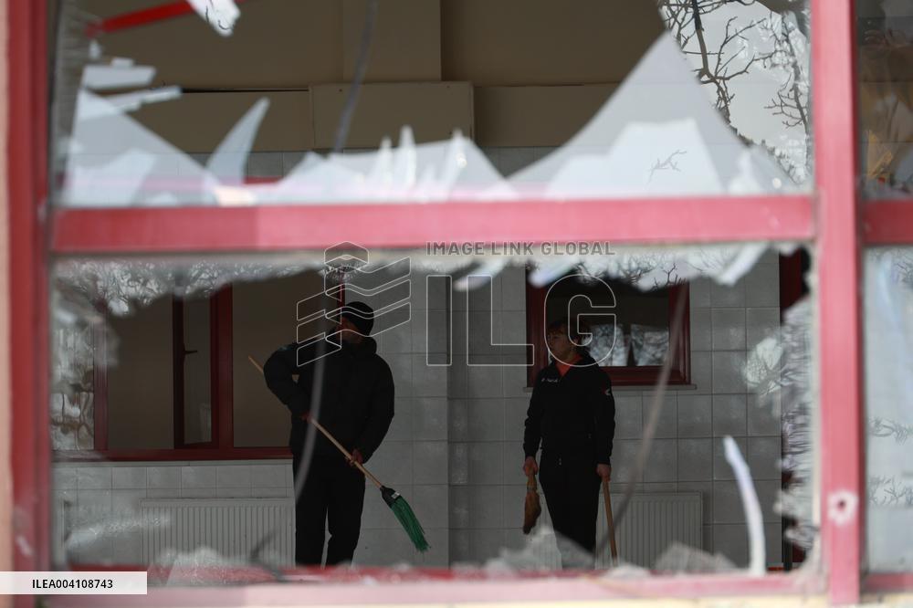 Russian drone attack damages FC Chornomorets training ground in Odesa