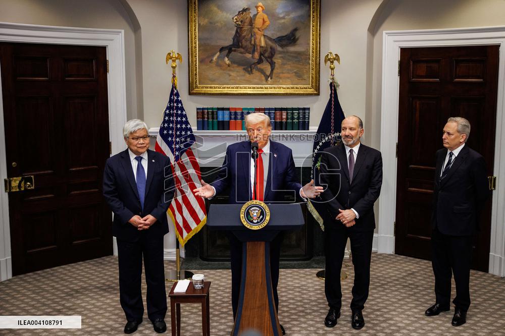 DC: President Trump Announces $100 billion U.S. Investment by TSMC
