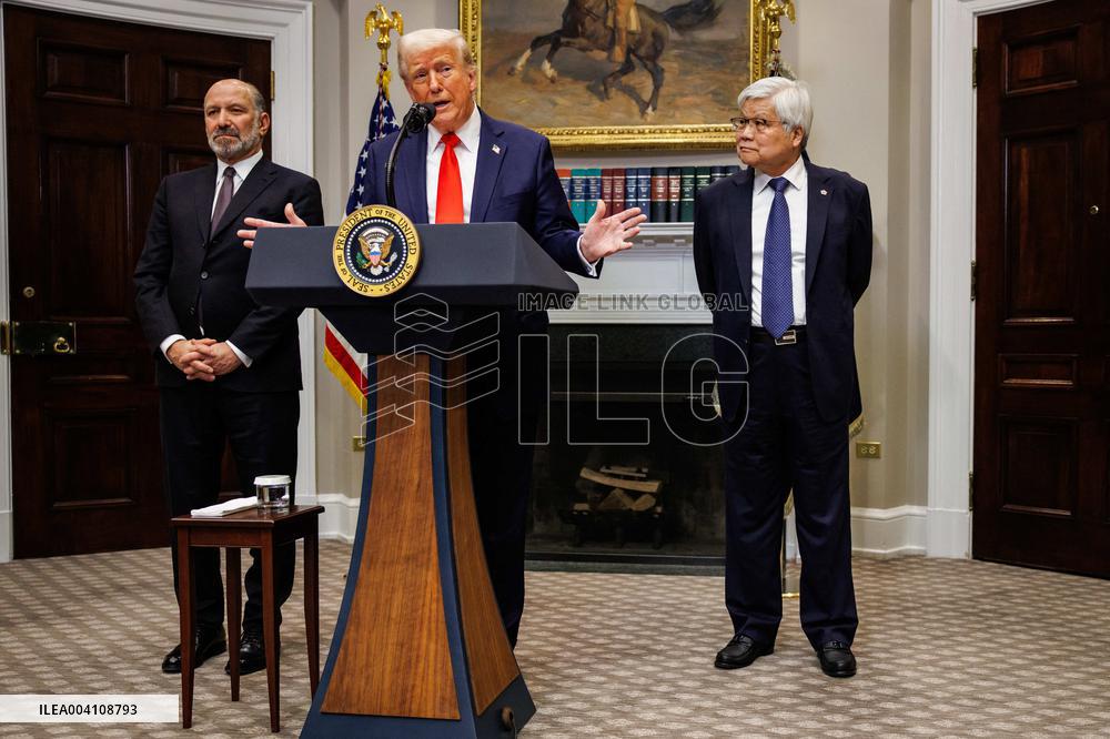 DC: President Trump Announces $100 billion U.S. Investment by TSMC