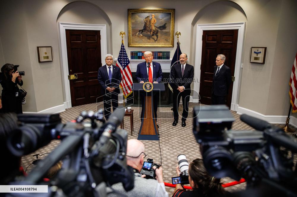 DC: President Trump Announces $100 billion U.S. Investment by TSMC