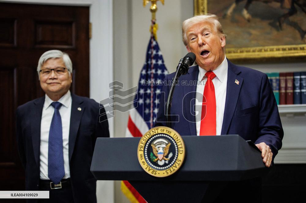 DC: President Trump Announces $100 billion U.S. Investment by TSMC