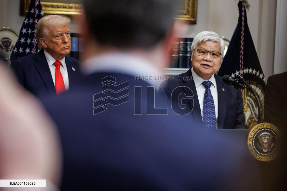 DC: President Trump Announces $100 billion U.S. Investment by TSMC