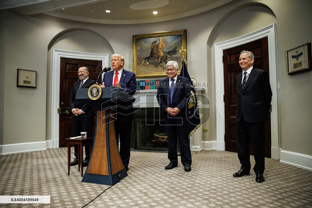 DC: President Trump Announces $100 billion U.S. Investment by TSMC