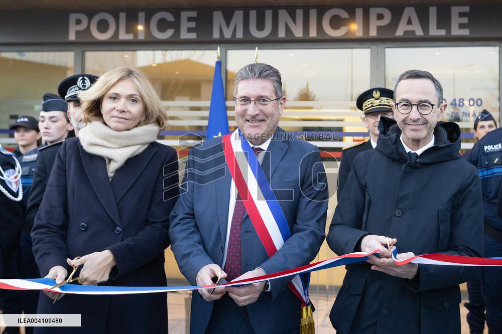 Inauguration of the Municipal Police Station - Herblay-sur-Seine RL