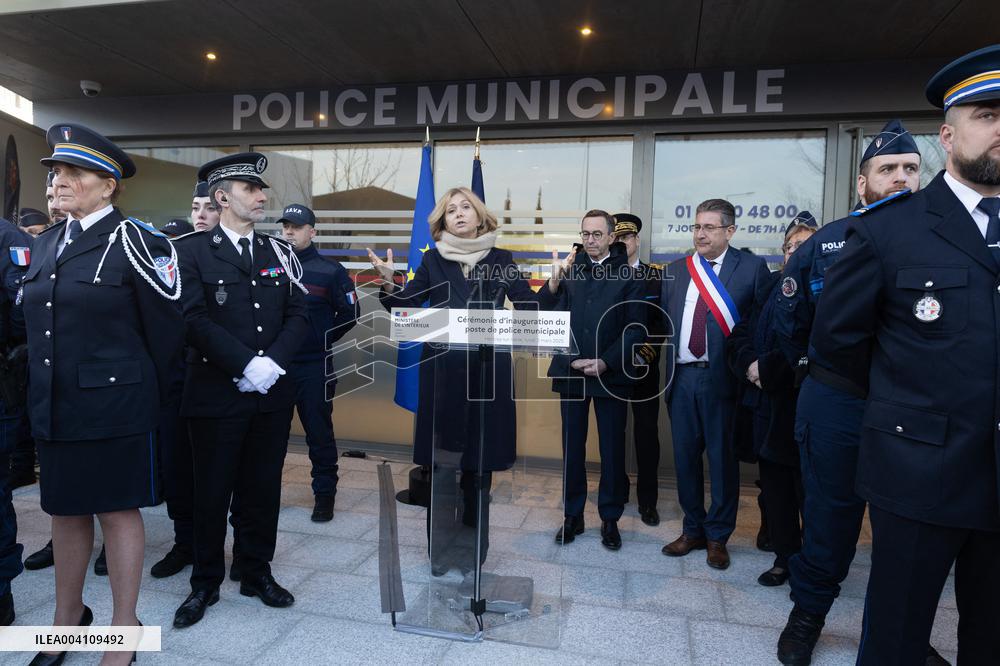 Inauguration of the Municipal Police Station - Herblay-sur-Seine RL