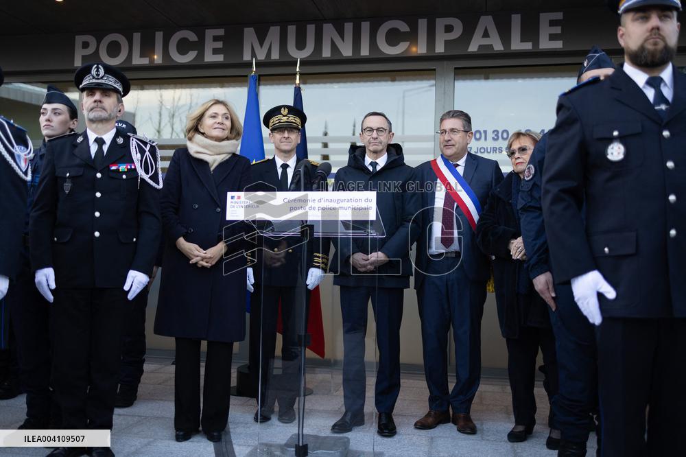 Inauguration of the Municipal Police Station - Herblay-sur-Seine RL