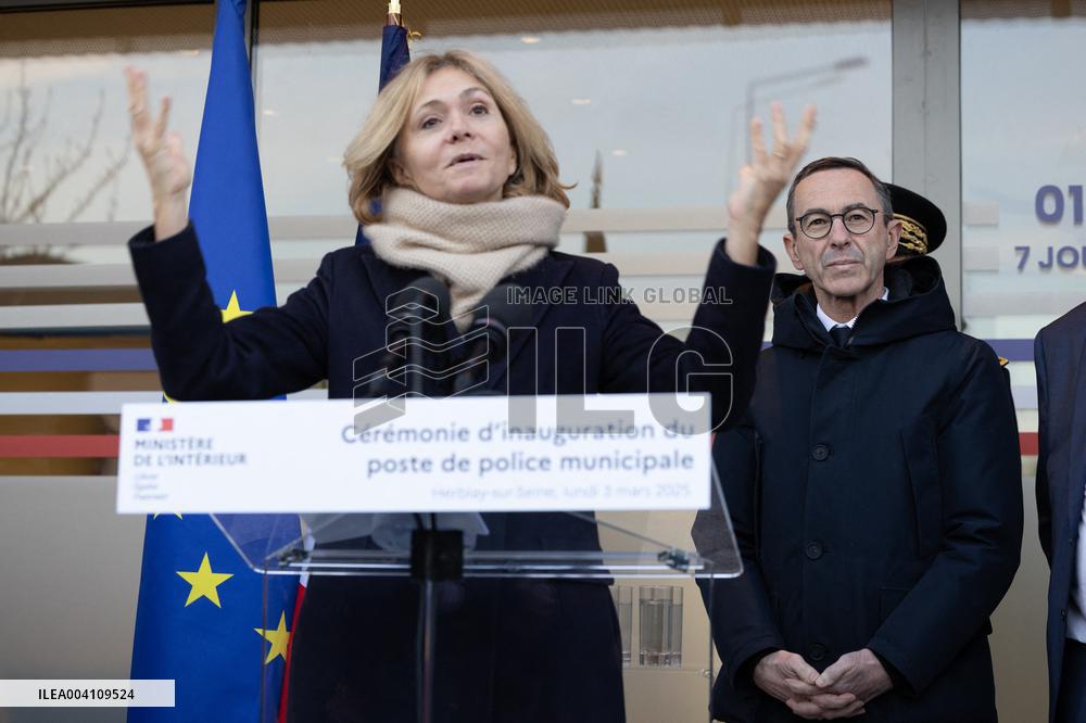 Inauguration of the Municipal Police Station - Herblay-sur-Seine RL