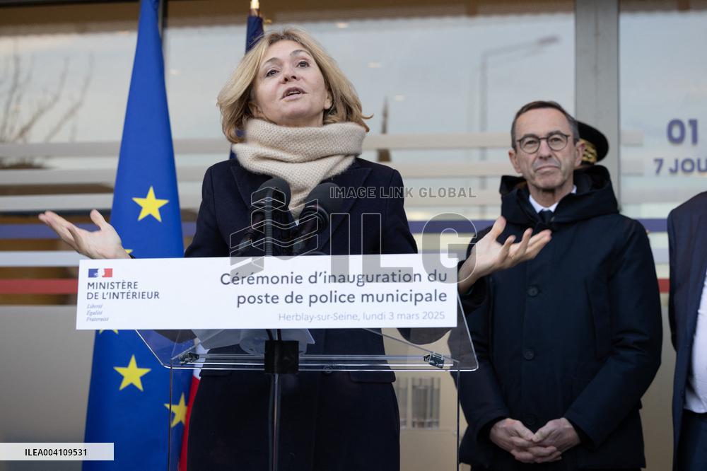 Inauguration of the Municipal Police Station - Herblay-sur-Seine RL