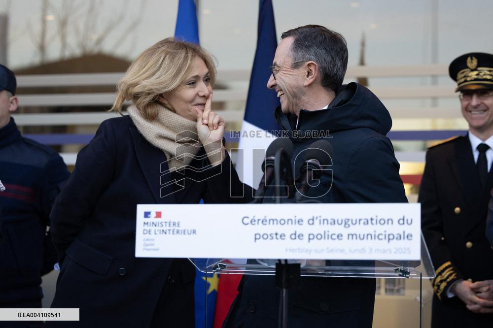 Inauguration of the Municipal Police Station - Herblay-sur-Seine RL