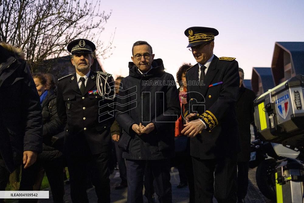 Inauguration of the Municipal Police Station - Herblay-sur-Seine RL
