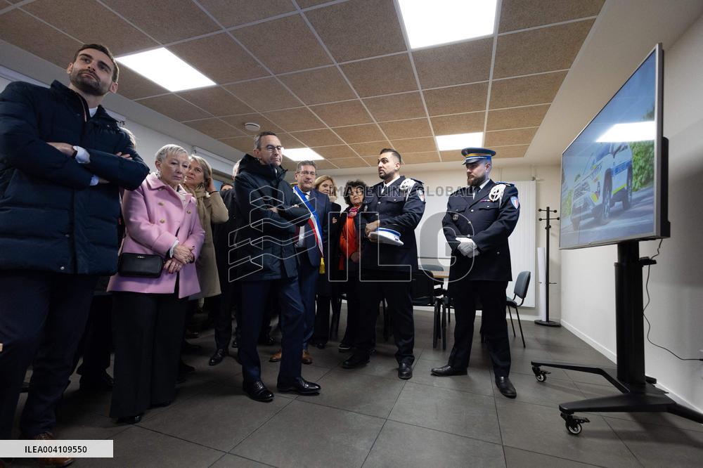 Inauguration of the Municipal Police Station - Herblay-sur-Seine RL