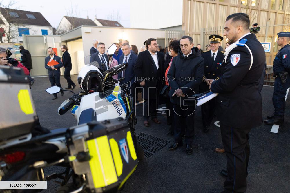 Inauguration of the Municipal Police Station - Herblay-sur-Seine RL