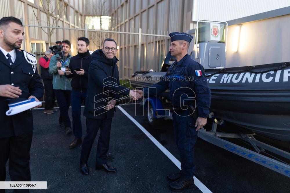 Inauguration of the Municipal Police Station - Herblay-sur-Seine RL