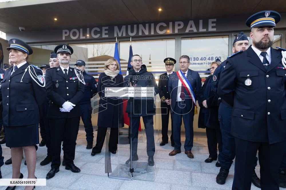 Inauguration of the Municipal Police Station - Herblay-sur-Seine RL