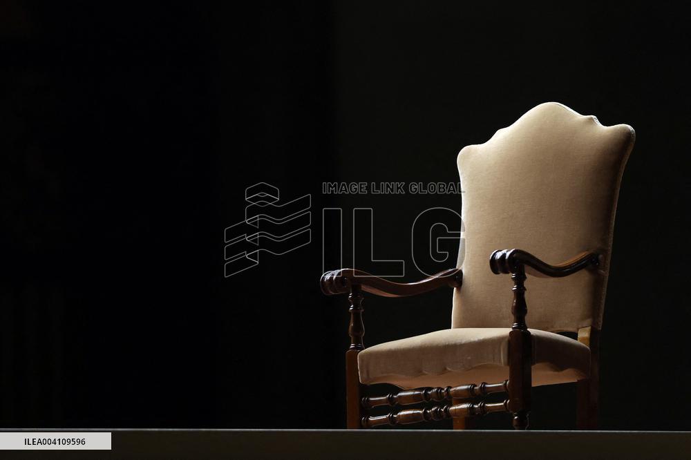 Religion: Cardinal Robert Prevost leads the recitation of the Holy Rosary for Pope Francis on March 03, 2025