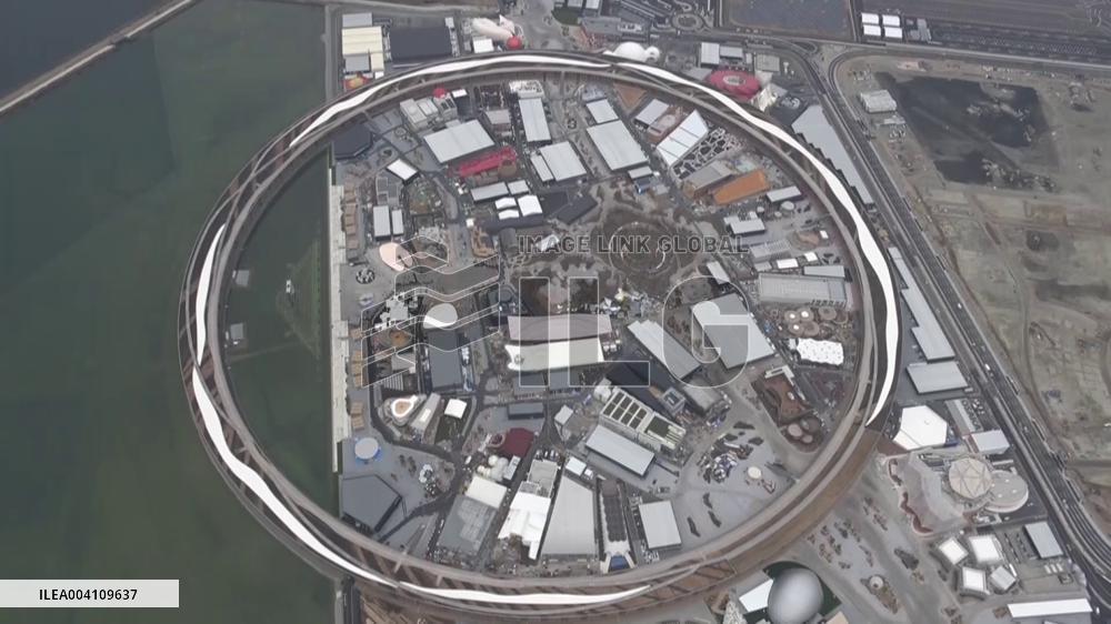 Gigantic ring of 2025 World Expo