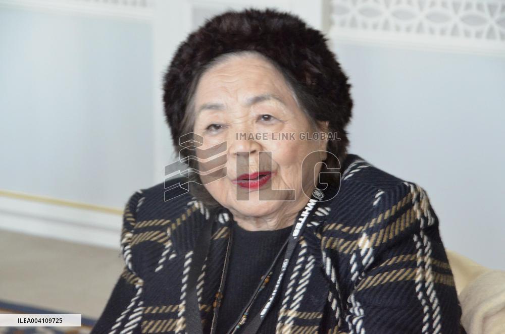 Atomic bomb survivor Setsuko Thurlow
