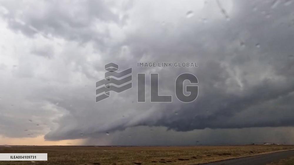 US: Tornado Warning In Effect Near Gould, Oklahoma Amid Severe Storms