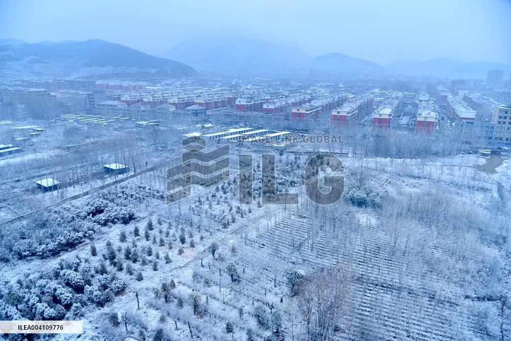 Heavy Snow Hit Zaozhuang