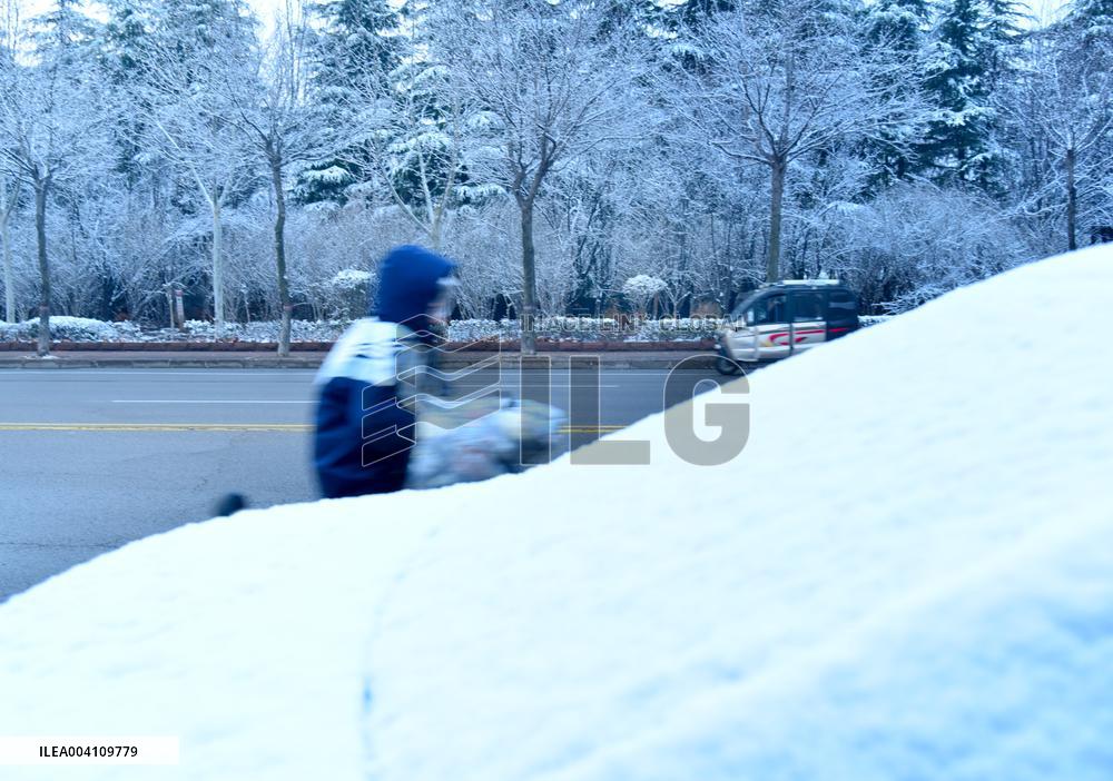 Heavy Snow Hit Zaozhuang