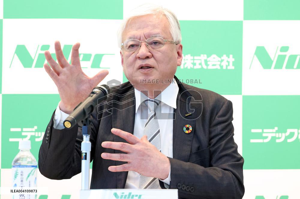 Nidec Corporation press conference on TOB for Makino Milling Machine Co.